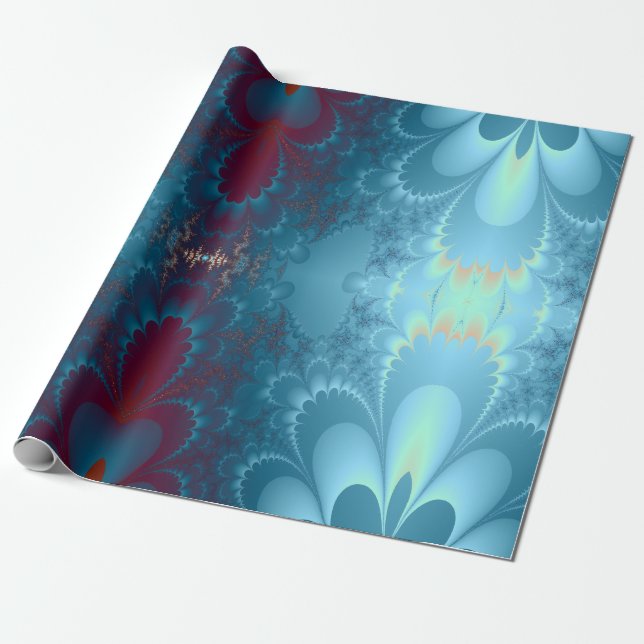 Fraktal Geschenkpapier (Ungerollt)