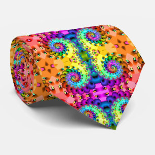 Fraktal-gewundene Freude Krawatte