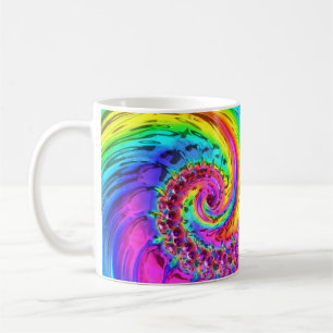 Fraktal Glas 6 Tasse