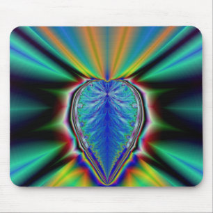 Fraktal Heart Mousepad