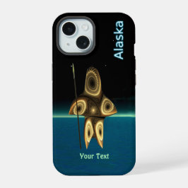 Fraktal Inuit Hunter - Alaska OtterBox iPhone Case 15 Hülle