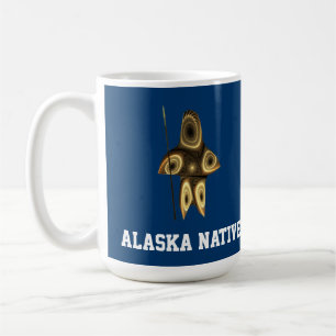 Fraktal Inuit Hunter - Alaska-Ureinwohner Tasse