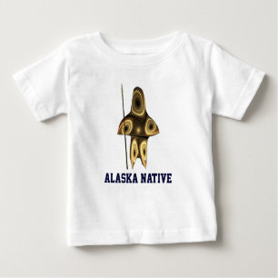 Fraktal Inuit Hunter Baby T-shirt