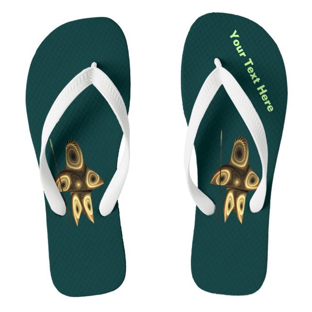 Fraktal Inuit Hunter Flip Flops (Fußbett)