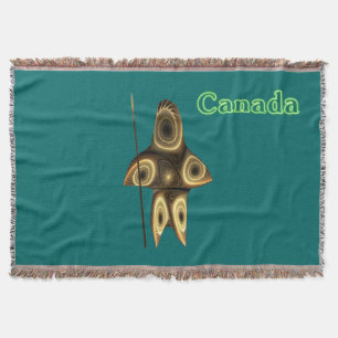 Fraktal Inuit Hunter - Kanada Decke