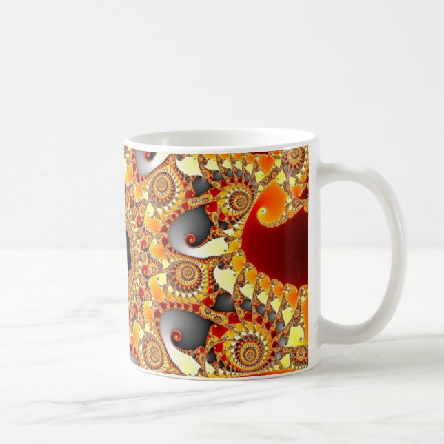 Fraktal Kaffeetasse (Rechts)