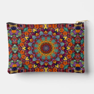 Fraktal Kaleidoscope Mandala Art Design-44444 Zubehörtasche