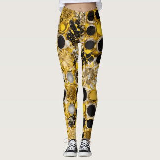 "Fraktal Kaleidoskop-Leggings" Leggings