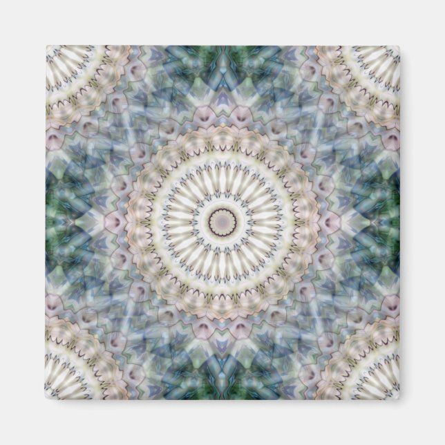 Fraktal Kaleidoskop Magnet (Vorne)