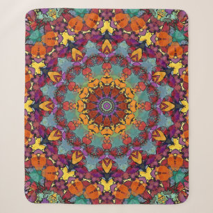 Fraktal-Kaleidoskop-Mandala-Muster-64351 Sherpadecke