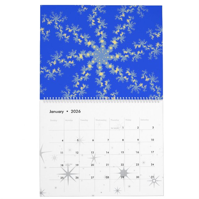 Fraktal-Kalender 2010 2 Kalender (Jan 2026)