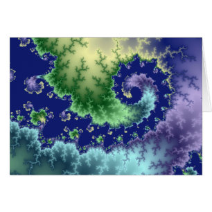 - Fraktal-Karte heraus schwimmen