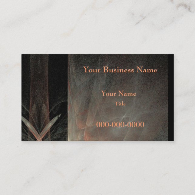 Fraktal Knight Business Card Visitenkarte (Vorderseite)