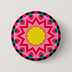 Fraktal Mandala - 01 Button