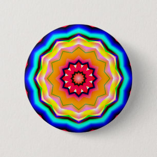Fraktal Mandala - 07 Button