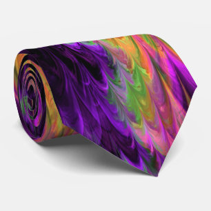 Fraktal Marble 4-1 Benutzerdefinierte Krawatte