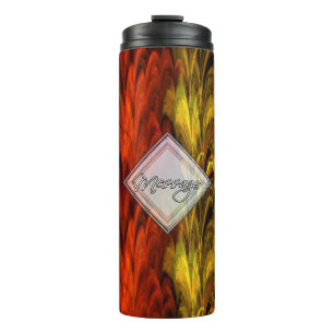 Fraktal-Marmor 4-19 Bildoptionen Thermische Tumble Thermosbecher