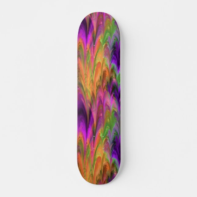 Fraktal Marmor 4-1 Skateboard (Vorne)