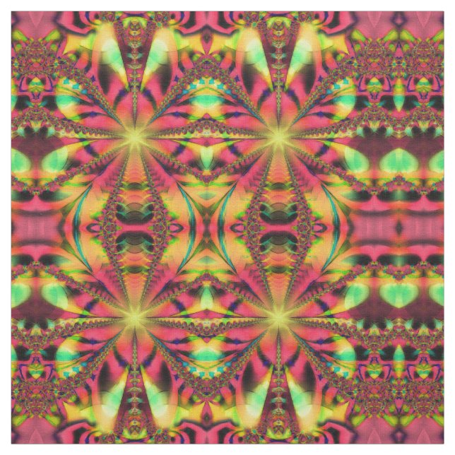 Fraktal-Muster-Gewebe Stoff (Muster)