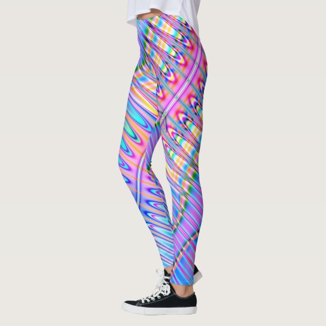 Fraktal Muster Leggings (Links)