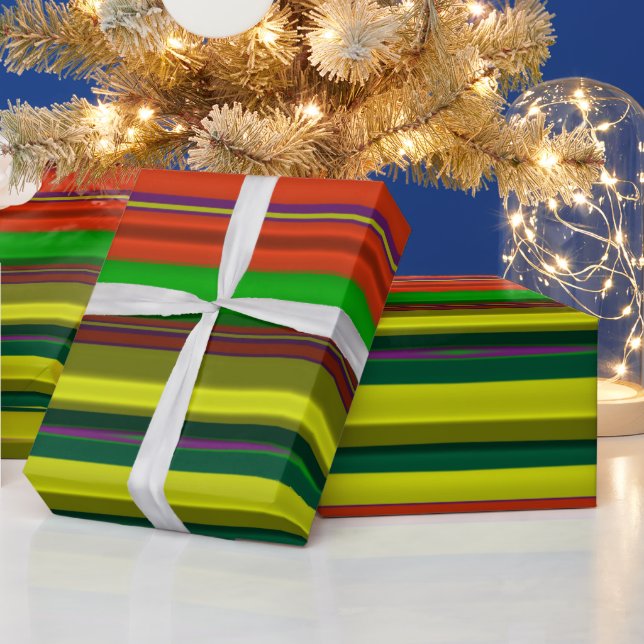 ~ Fraktal Muster Multicologe ~ Weihnachten ~ Geschenkpapier (Feiertage)