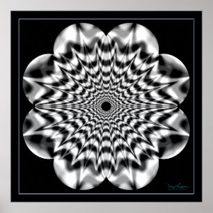 Fraktal Oszillator Poster