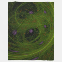 FRAKTAL PLASMA FLEECEDECKE