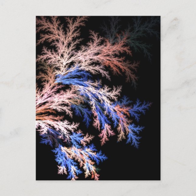 Fraktal Postkarte (Vorderseite)