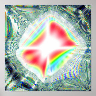 Fraktal Prisma Poster