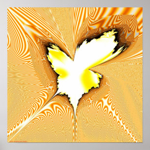 Fraktal Projektion 1,4 g Poster