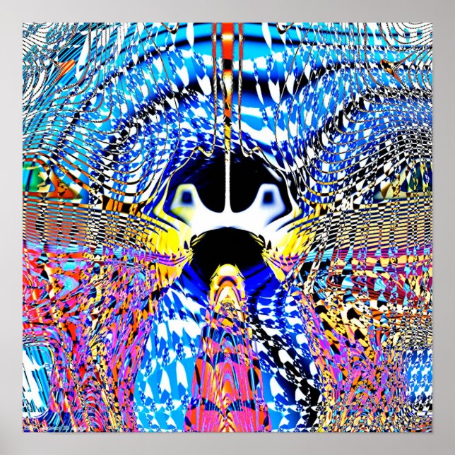 Fraktal Projektion 2.7b Poster (Vorne)