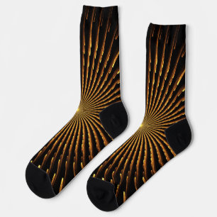 Fraktal Pulsar Socken