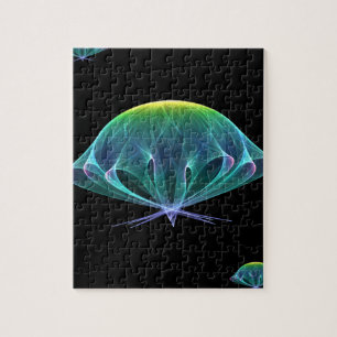 Fraktal-Quallen Puzzle