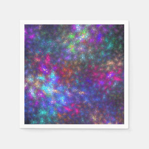 Fraktal Rainbow Serviette