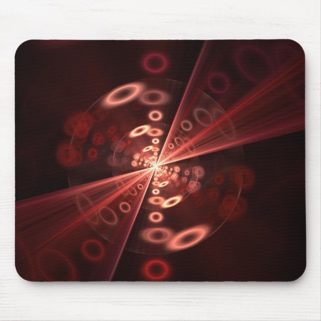 Fraktal Rings Mousepad (Vorne)