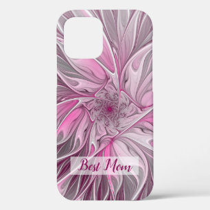 Fraktal Rosa Blume Traum, Fantasy Beste Mama Case-Mate iPhone Hülle