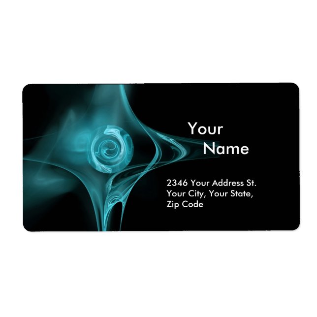 FRAKTAL ROSE 1 Blau Schwarz (Vorne)
