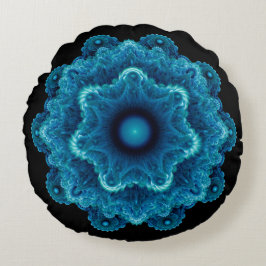 Fraktal Rundes Kissen