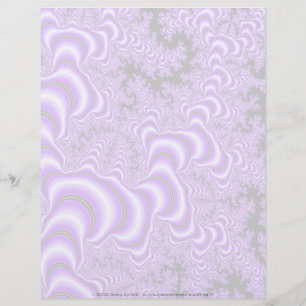 Fraktal S~01 Eigener Letterhead 02 - 8,5" x 11"