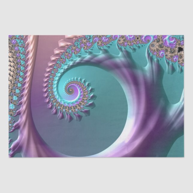 Fraktal Seidenpapier (Vorderseite)