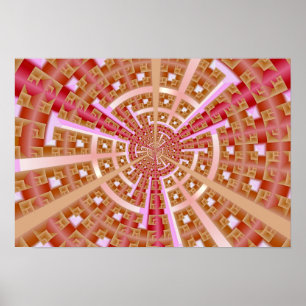 Fraktal Space Portal Poster