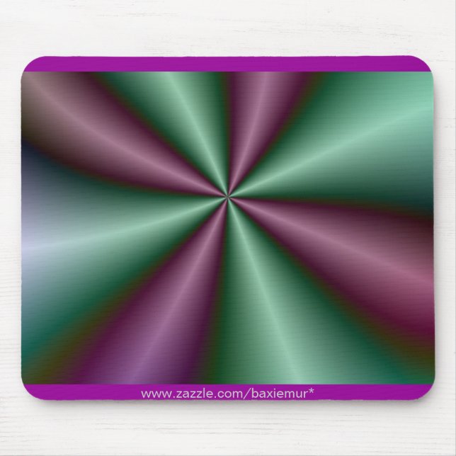 Fraktal-Spaß 8 Mousepad (Vorne)