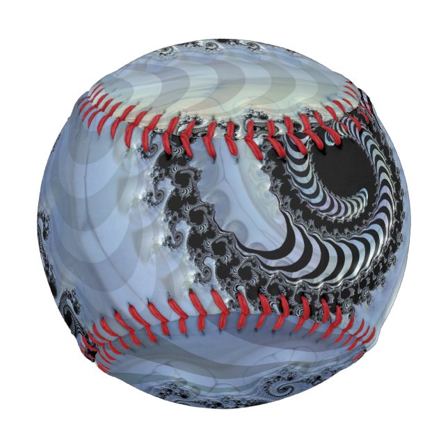 Fraktal Spiral Elegance Baseball (Vorderseite)