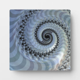 Fraktal Spirale Elegance Fotoplatte