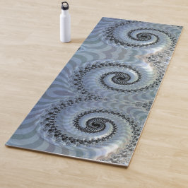 Fraktal Spirale Elegante Yogamatte