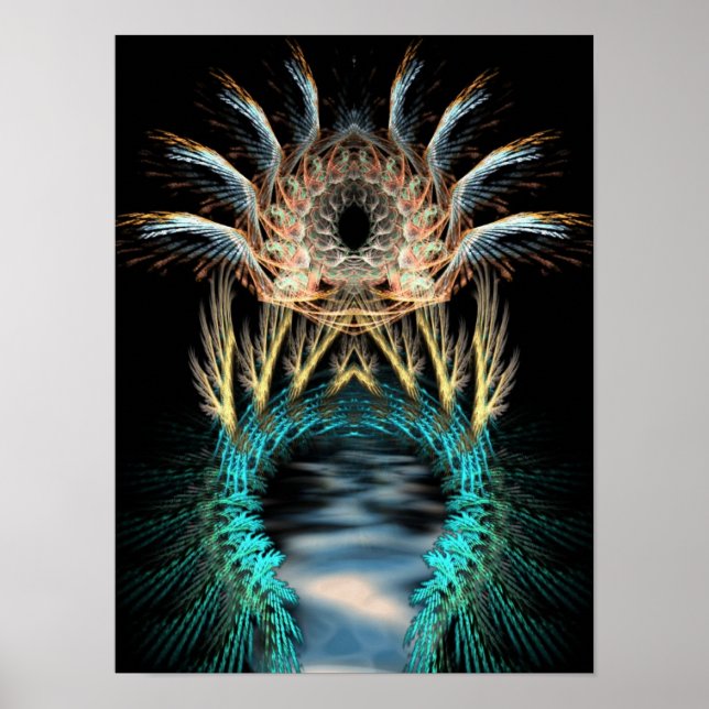 Fraktal Spiritiz Poster (Vorne)