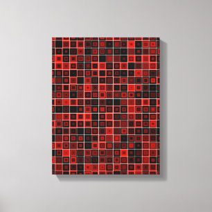 Fraktal Squares Canvas Print Leinwanddruck
