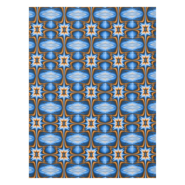 Fraktal Star Tischdecke (Vorderseite)