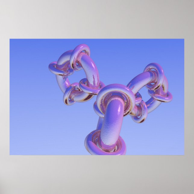 Fraktal Torus Progression 2 Poster (Vorne)