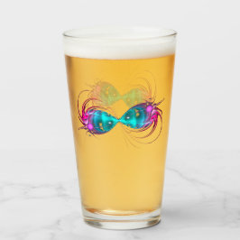 Fraktal Unendlichkeit Glas